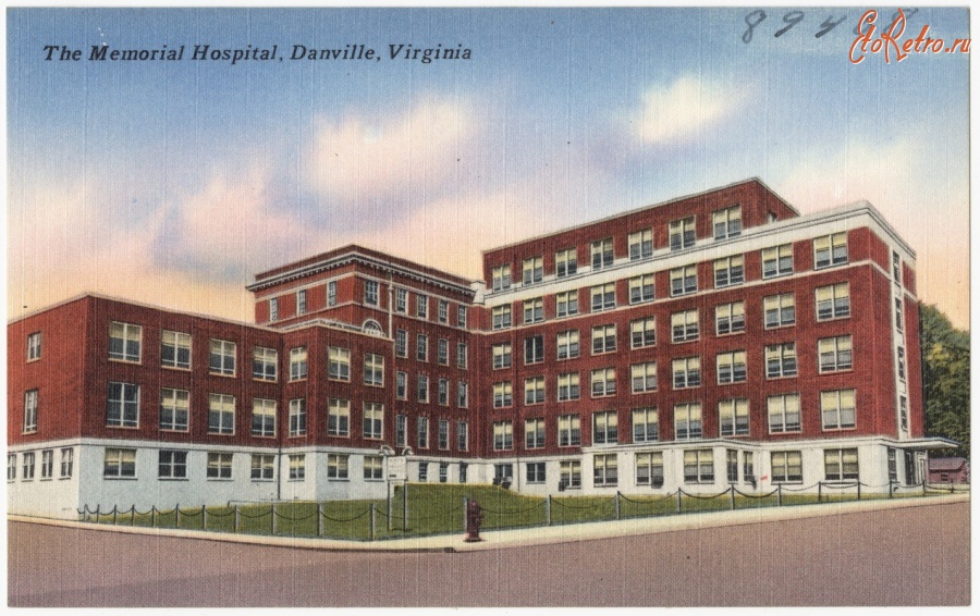 Штат Виргиния - Мемориальная больница, Данвилл, Виргиния