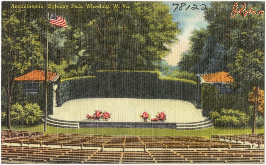 Штат Западная Виргиния - Амфитеатр в Оглбэй Парке, Уилинг