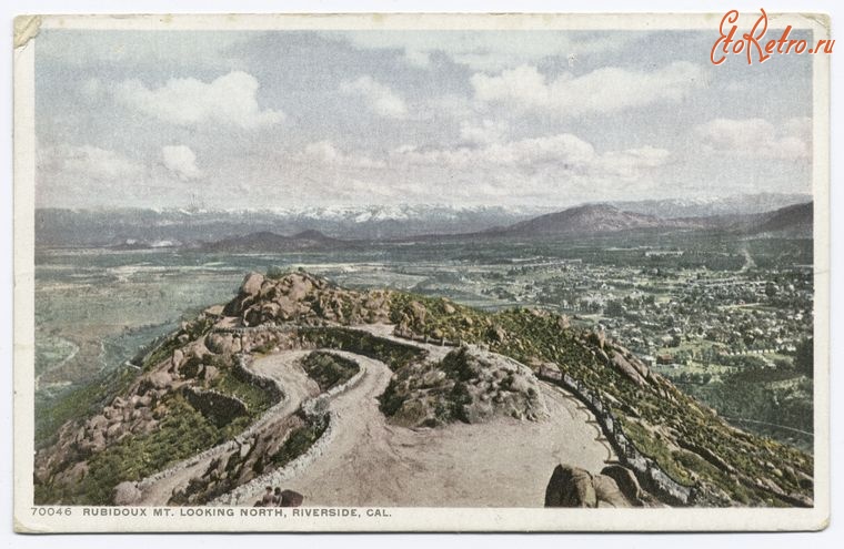 Штат Калифорния - Риверсайд. Вершина горы Рабиду, 1898-1931