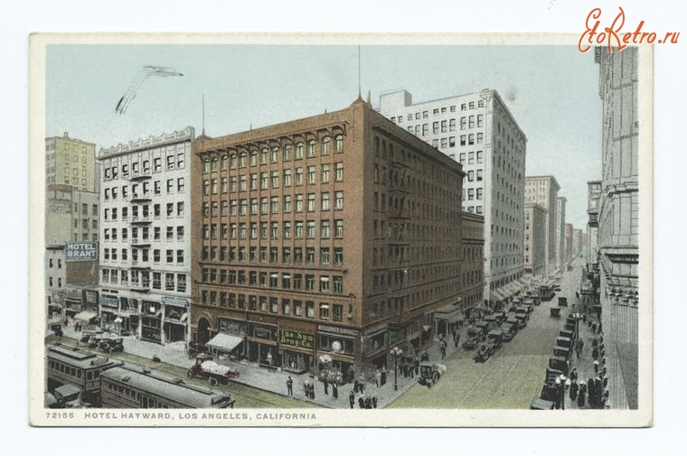Лос-Анджелес - Лос-Анджелес. Отель Хейворт, 1898-1931
