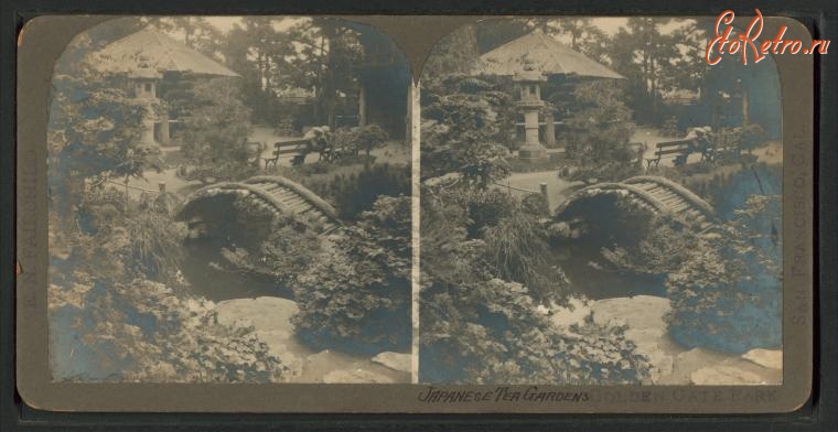 Сан-Франциско - Парк Золотые Ворота. Японские сады, 1905