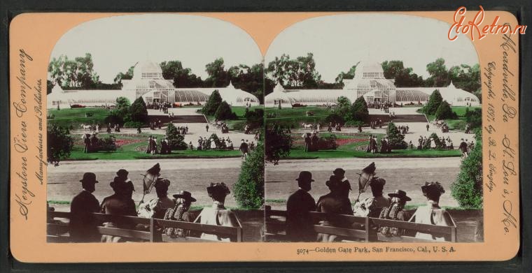 Сан-Франциско - Парк Золотые Ворота, 1897
