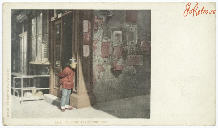 Сан-Франциско - Чайнатаун. Городская жизнь, 1903-1904