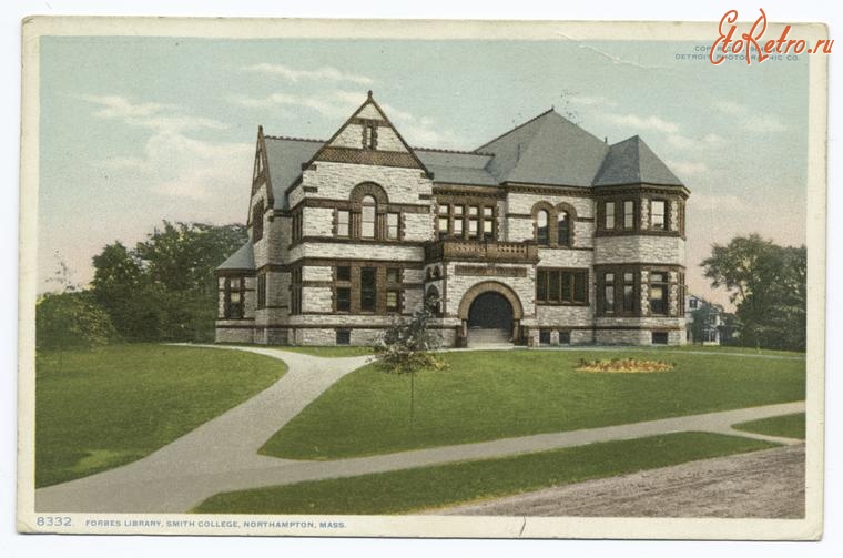 Штат Массачусетс - Нортгемптон. Библиотека журнала Форбс, 1904