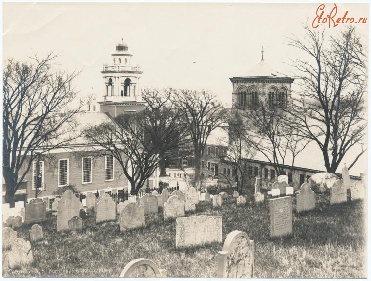 Штат Массачусетс - Плимут. Старое кладбище, 1860-1920