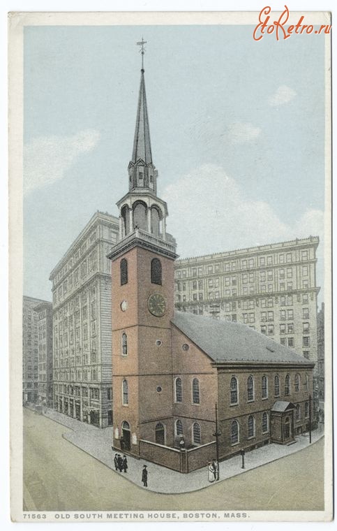 Бостон - Дом Совещаний Олд Саус, 1913