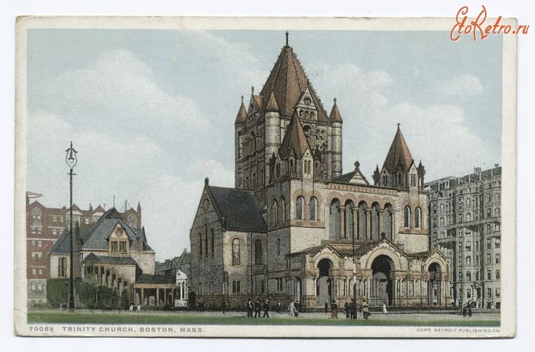 Бостон - Бостон, Церковь Троицы, 1898