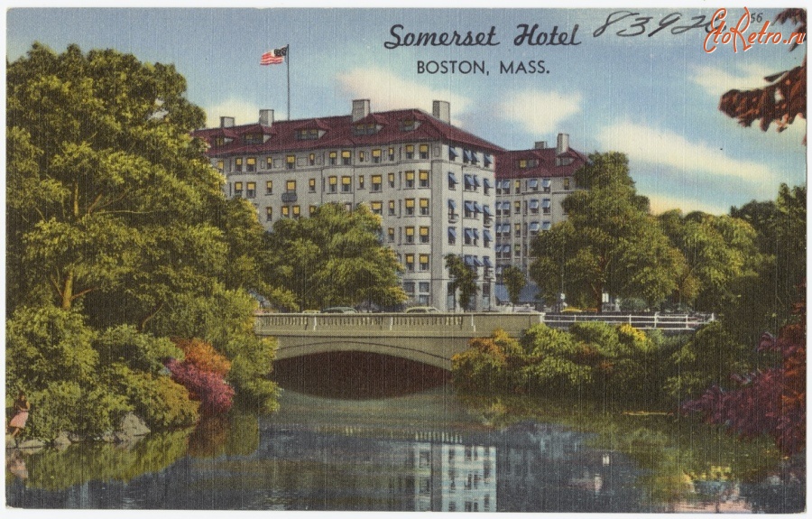 Бостон - Бостон. Отель Сомерсет, 1930-1945
