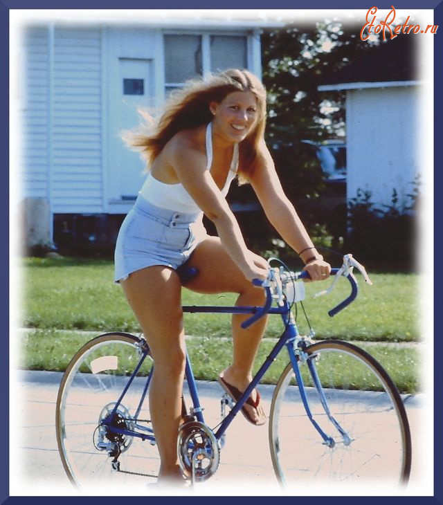 Штат Огайо - Американська жінка в 1970-х роках.  США, штат Огайо.  Лінда. 40 фото Ренді Бровн.