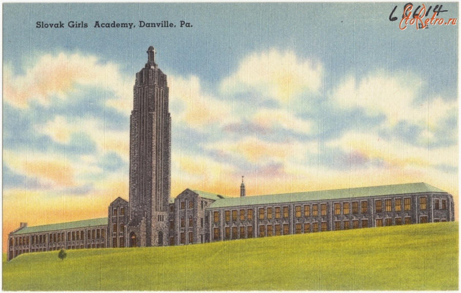 Штат Пенсильвания - Словацкая Академия для девочек, Данвилл, Пенсильвания