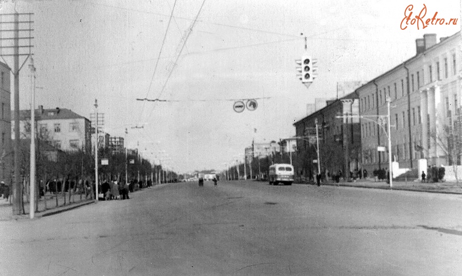 Рязань - Рязань. Улица Красной Армии.  31 июля 1964 года переименована в Первомайский проспект.
