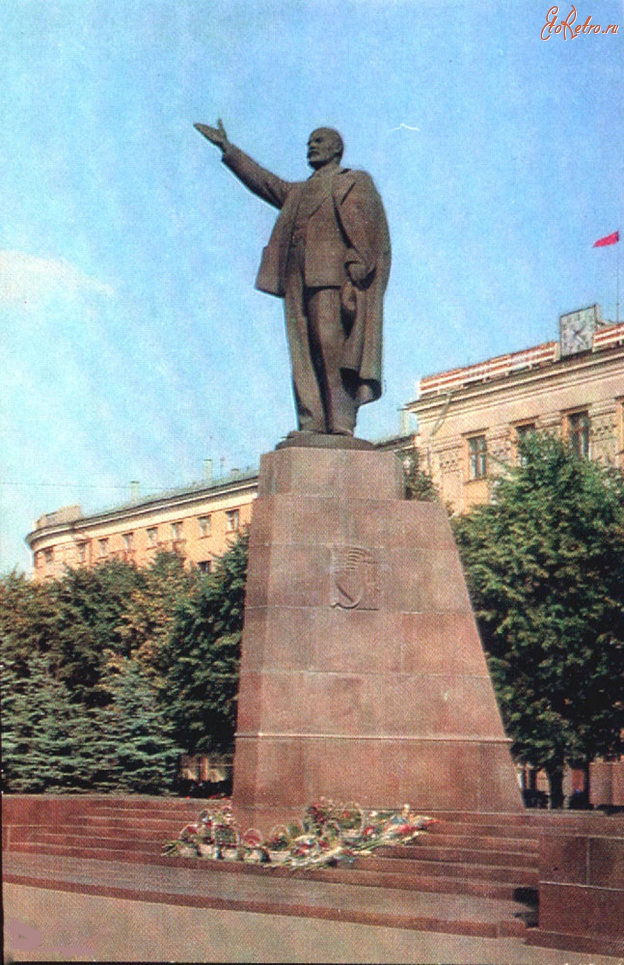 Рязань - Рязань. Памятник В. И. Ленину.