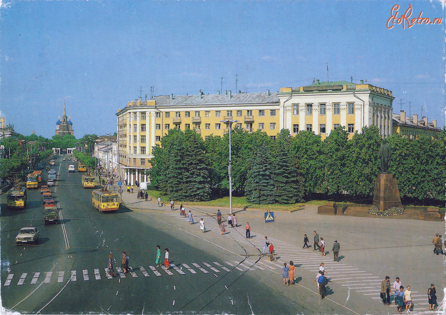 Рязань - Рязань, Площадь В.И. Ленина.