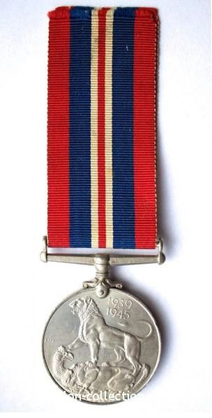 Медали, ордена, значки - Великобритания. Медаль ветерана войны 1939-1945гг.
