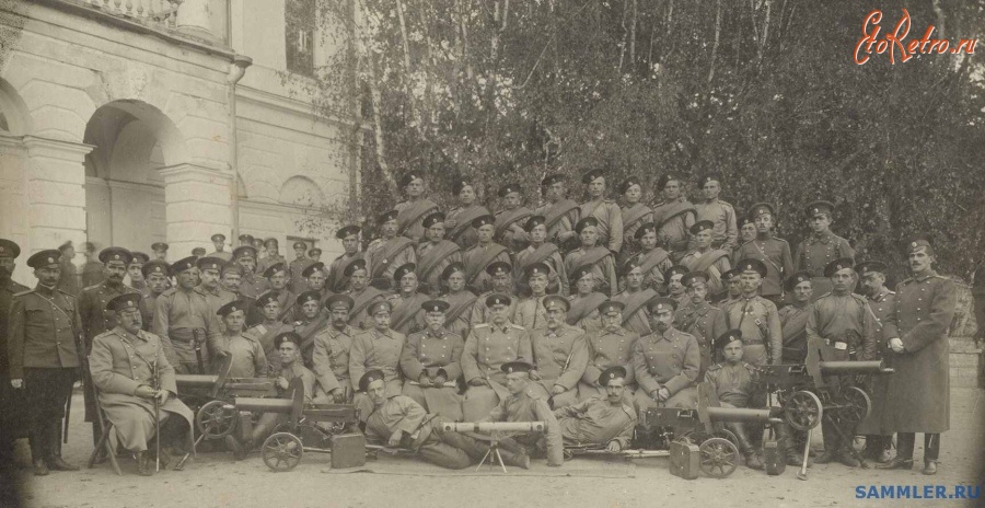 Военная техника - Пулеметная команда 88-го пехотного Петровского полка