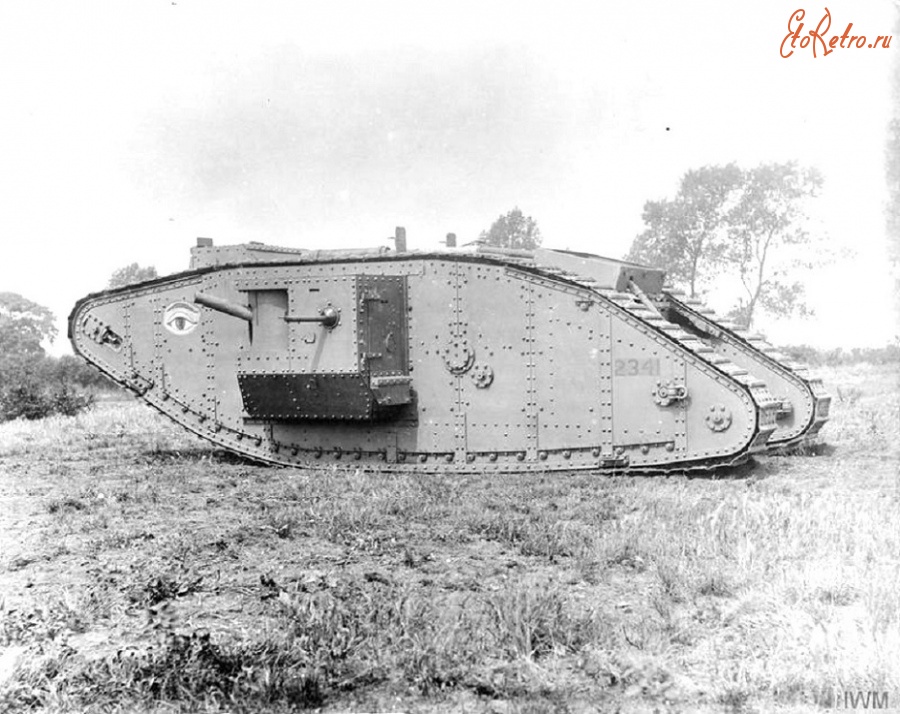 Военная техника - Британский танк MarkIV (