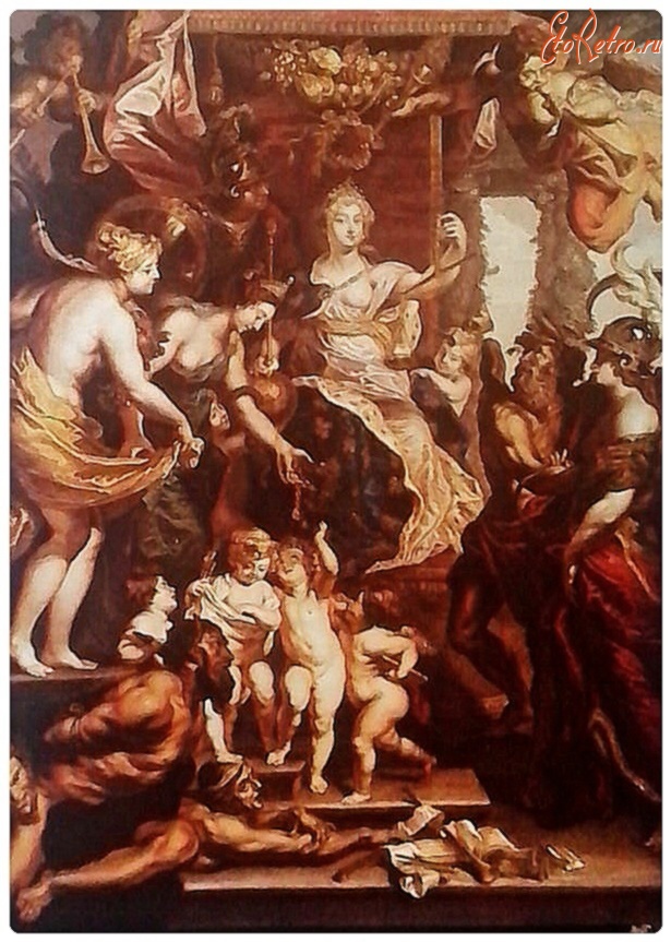 Картины - Дворец-музей Мирбаха в Братиславе. Счастливое царствование. 1704