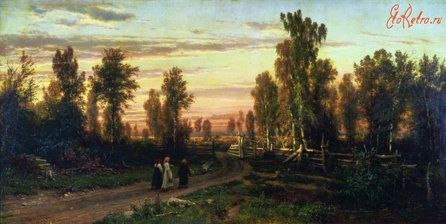 Картины - «Вечер» 1871