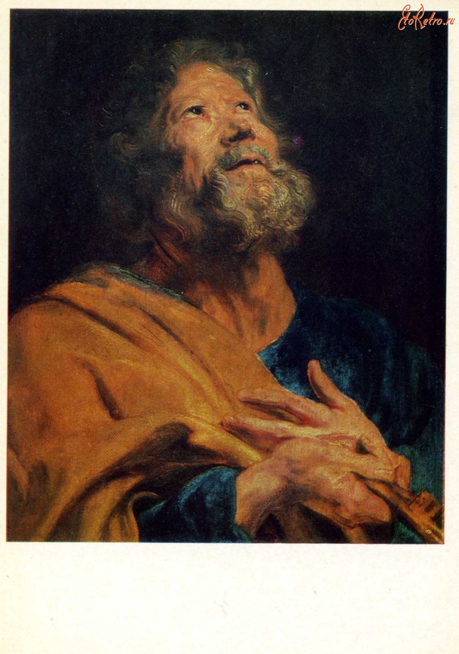 Картины - Антонис Ван Дейк.1599 - 1641. Апостол Петр.