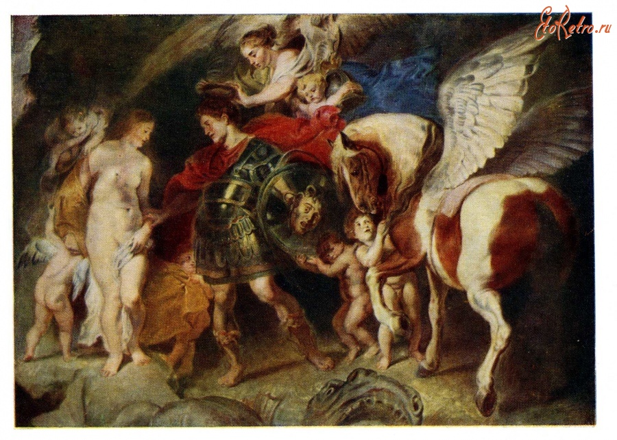 Картины - П. П. Рубенс (1577 - 1640). Персей и Андромеда.