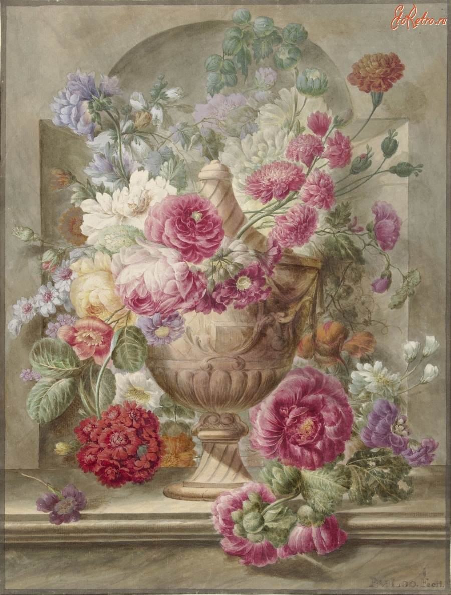 Картины - Натюрморт Ваза с цветами
