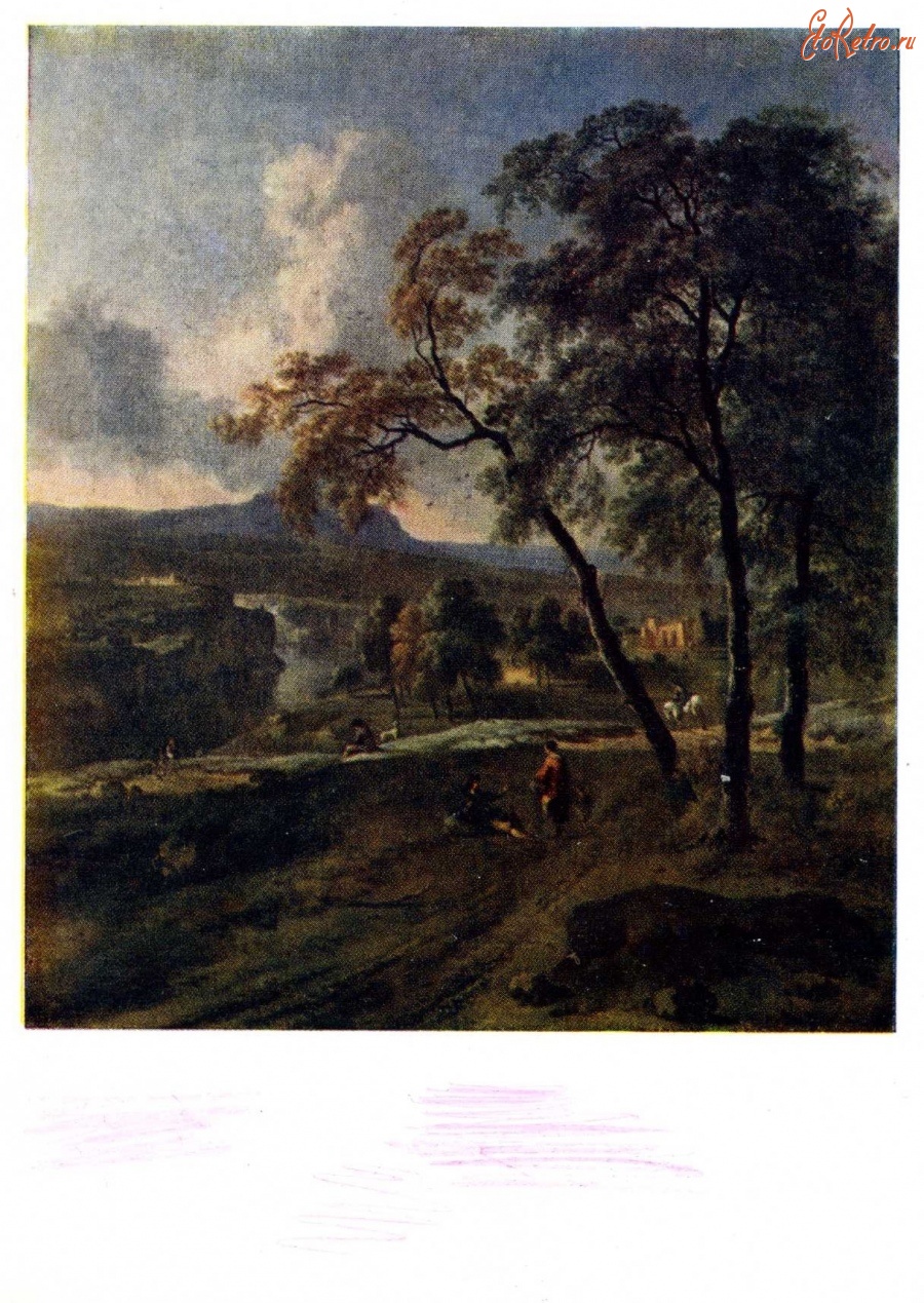 Картины - Ян Вейнантс (1630/1632 - 1684). Итальянский пейзаж.