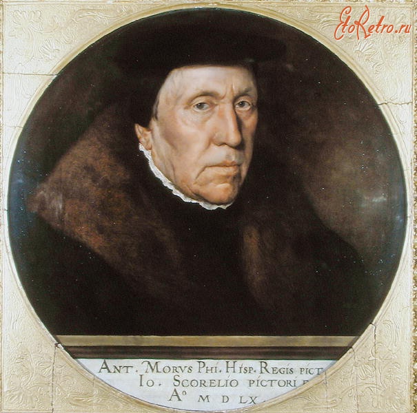 Картины - Ян Ван Скорель. Портрет, 1560