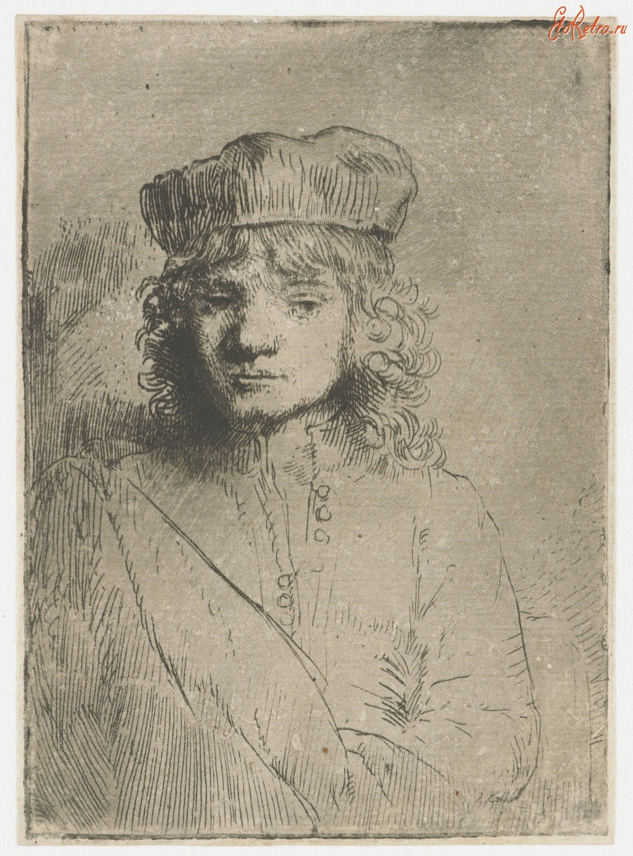 Картины - Рембрандт ван Рейн. Титус, 1656
