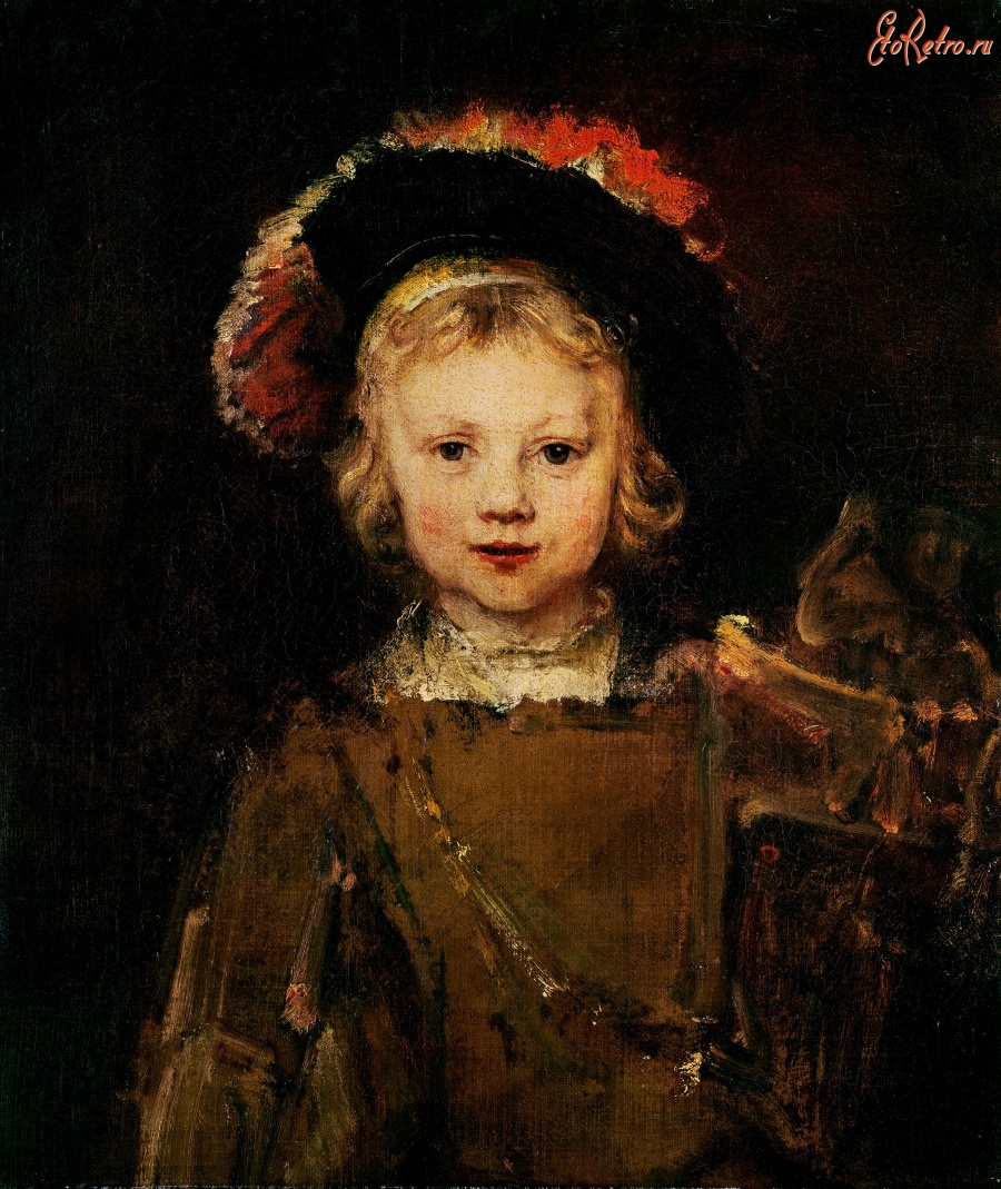 Картины - Рембрандт ван Рейн. Портрет мальчика,1655-1660