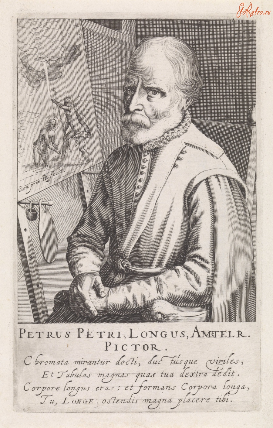 Картины - Портрет художника Питера Арстена, 1610
