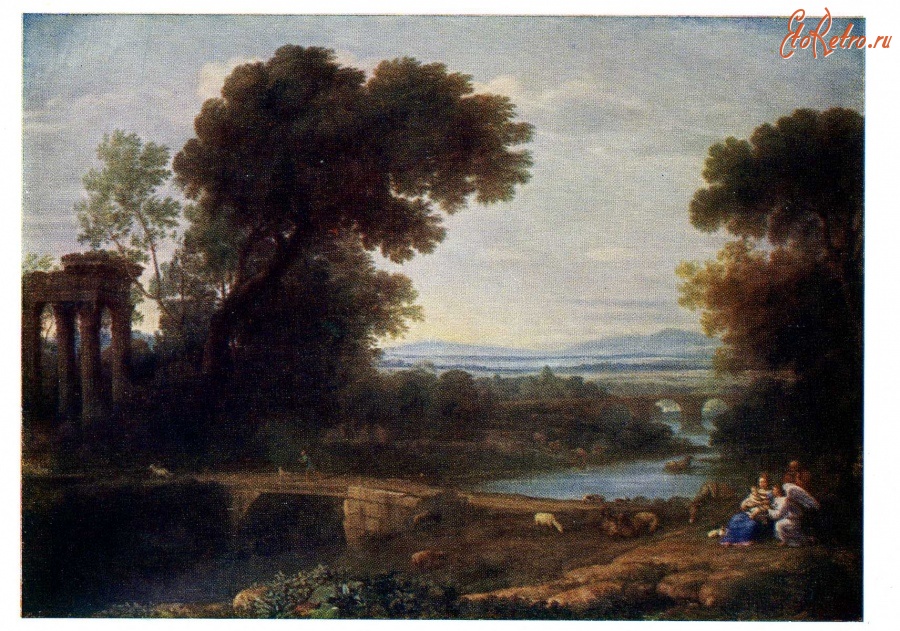Картины - К. Лоррен (1600 - 1682). Полдень.