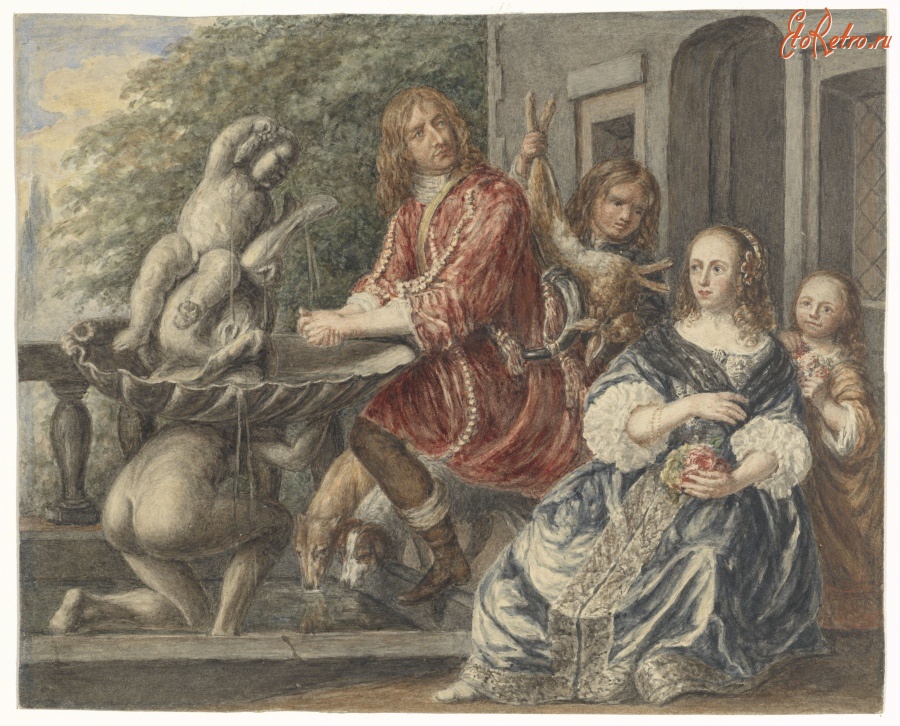Картины - Портрет Корнелиса де Витта с семьёй