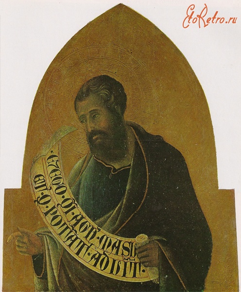 Картины - Пророк Иеремия. 1310-е гг.