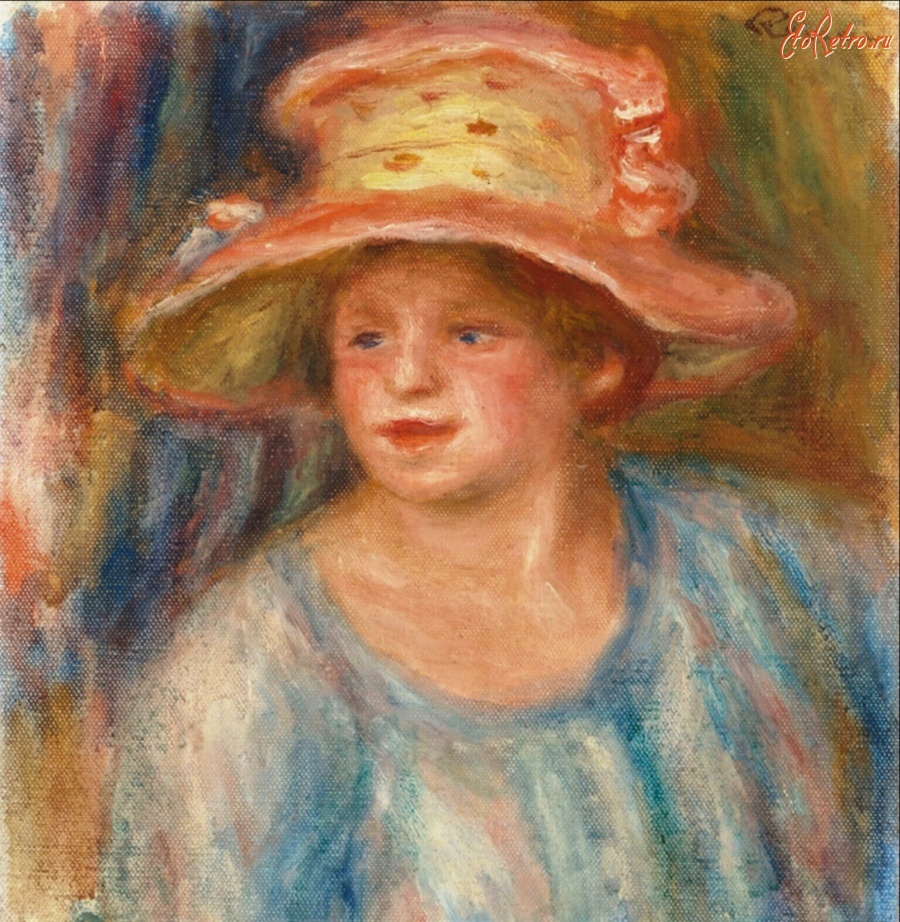 Картины - Женщина в шляпе