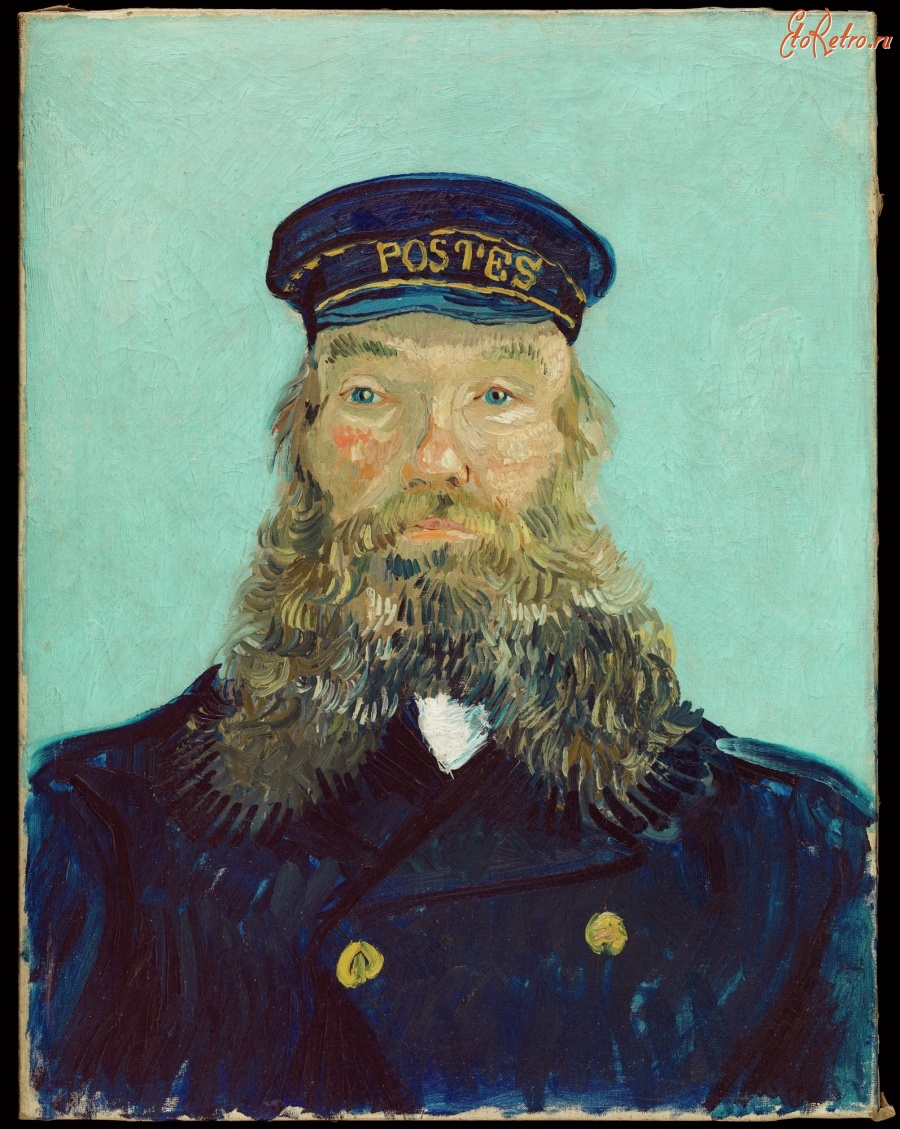 Картины - Портрет почтальона Жозефа Рулена