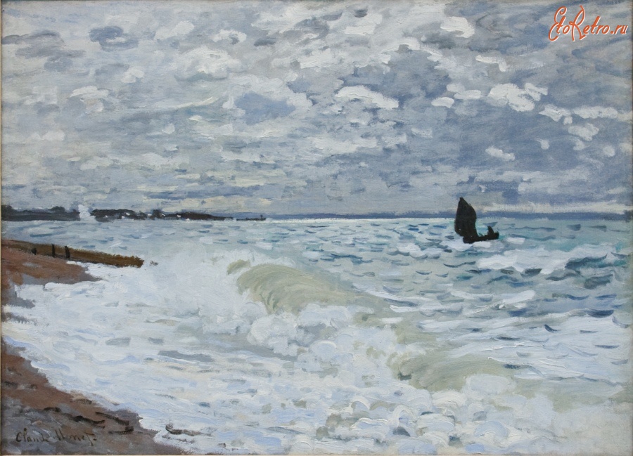 Картины - Клод Моне. Море в Гавре