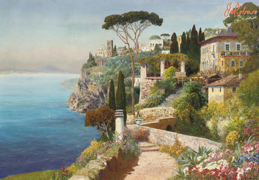 Картина итальянский пейзаж