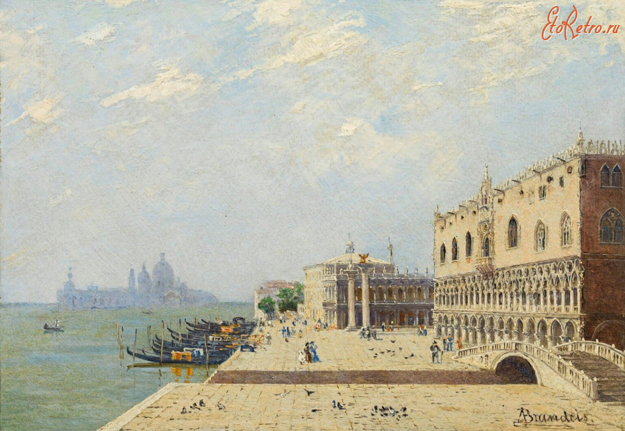 Картины - Антониетта Брандес, Дворец Дожей в Венеции