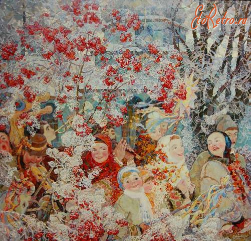 Картины - Картини  українських  художників. Різдв