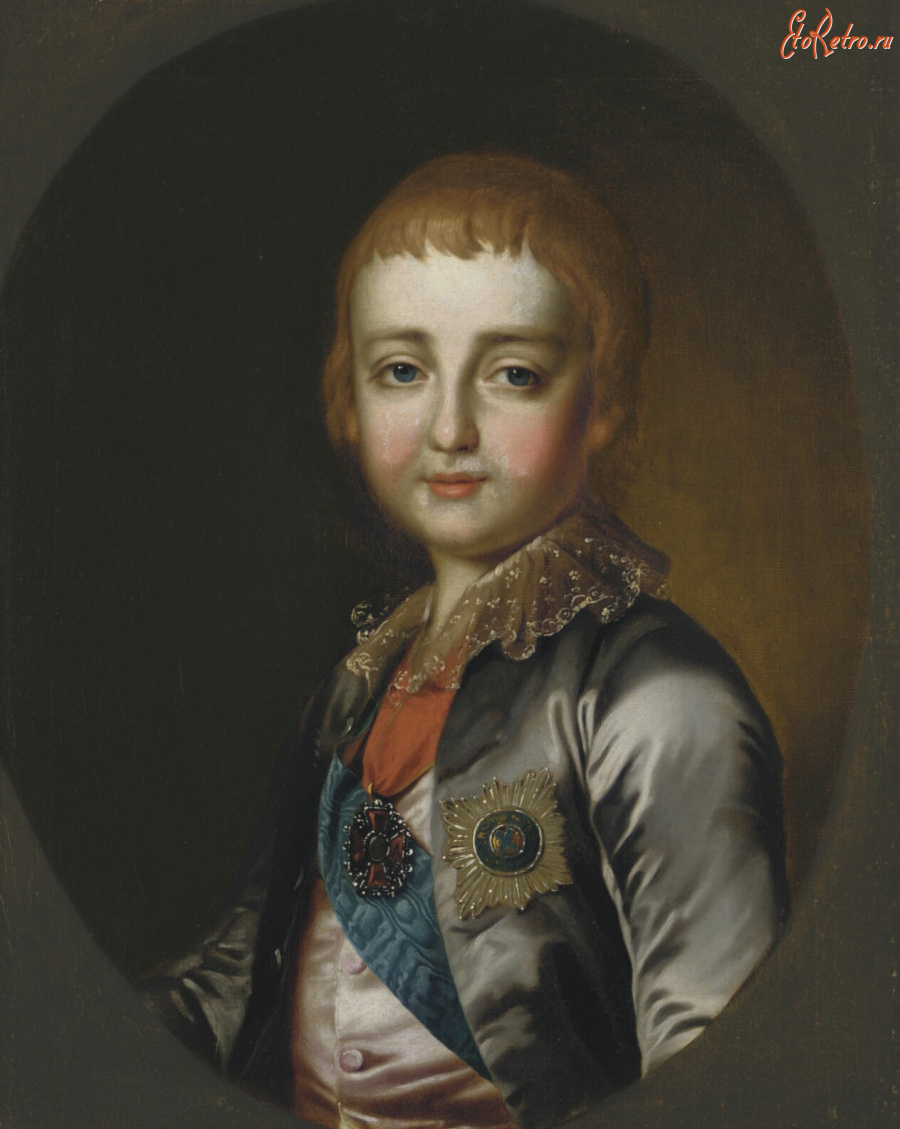 Картины - Неизвестный художник. Портрет императора Александра I