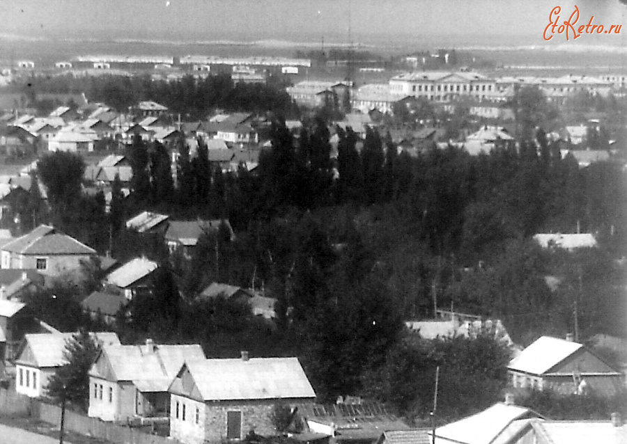 Каспийск - Каспийск. Вид на город с горы.