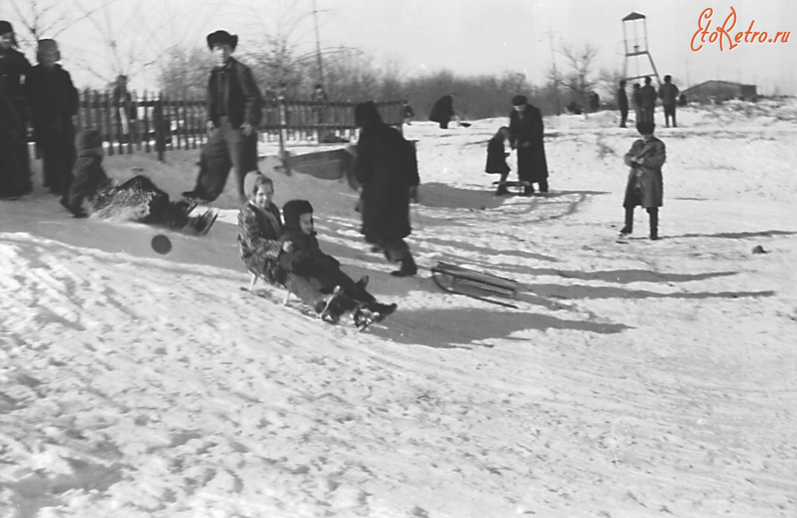 Каспийск - Каспийск. Зима 1957 года.