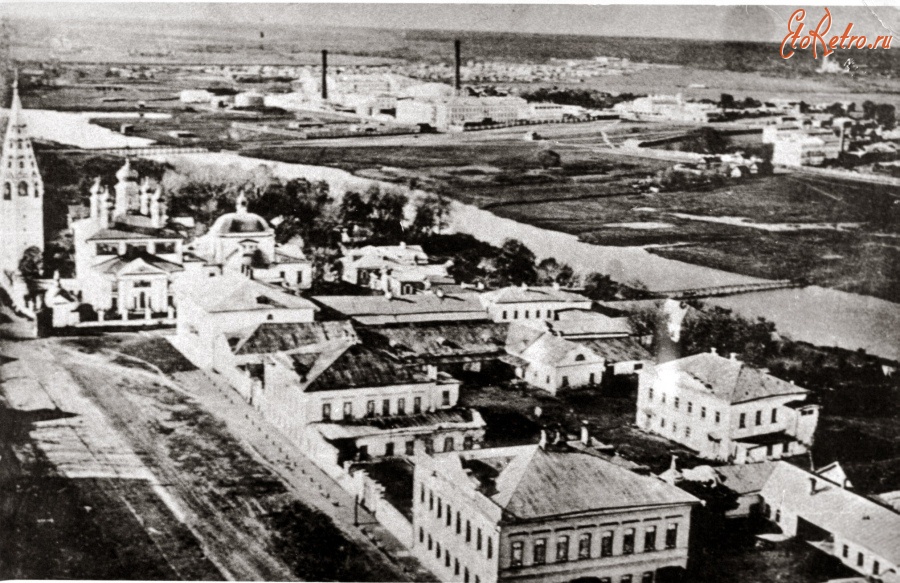 Шуя - Панорама города. Россия,  Ивановская область,  Шуя