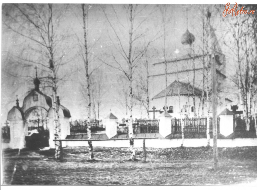Палех - Свято-Ильинский  храм п. Палех (фото до 1917 г.)