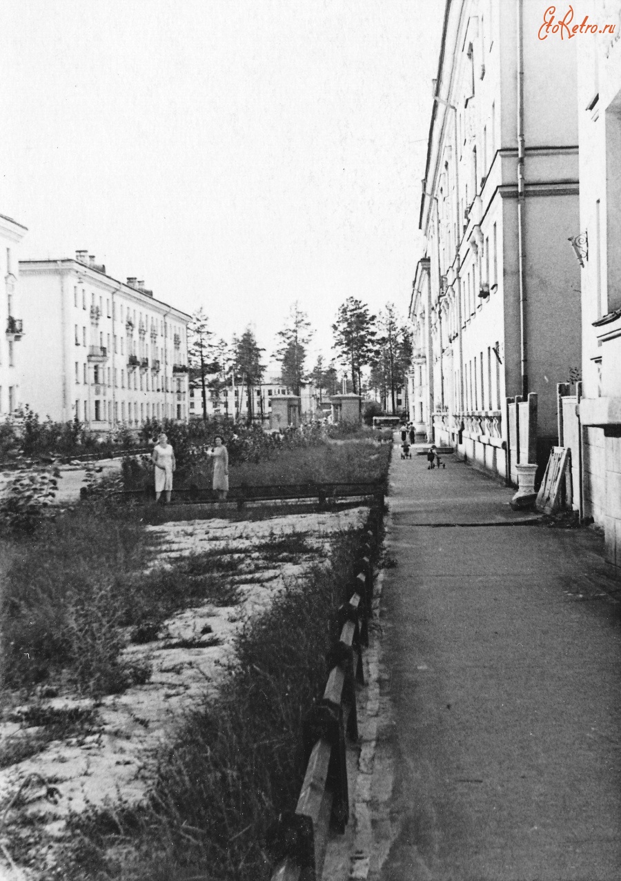 Ангарск - ул. Советская июль 1960 г.
