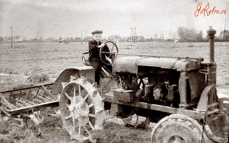 Болшево - Юный тракторист