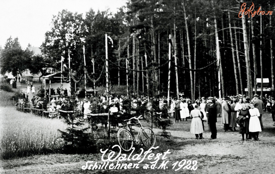Калининградская область - Фестиваль леса в Schillehnen - Пограничный 1922 год.