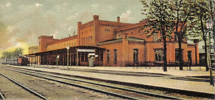 Калининградская область - Eydtkuhnen, Bahnhof.