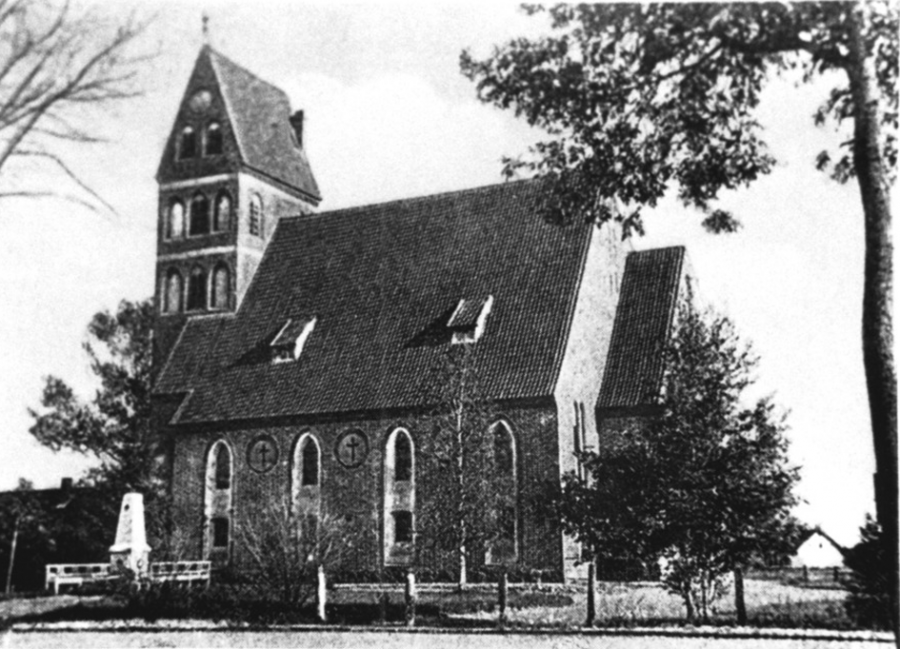 Калининградская область - Gross Lenkeningken. Kirche von Sueden.