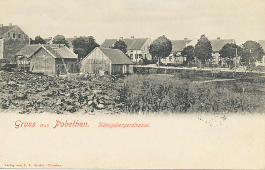 Калининградская область - Pobethen, Koenigsbergerstrasse.